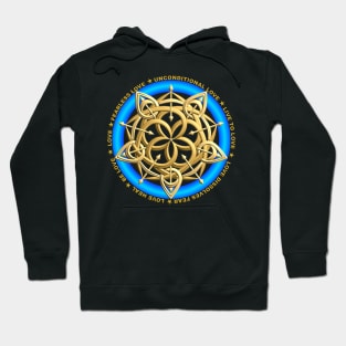 Fearless Love Gold Star Affirmations Hoodie